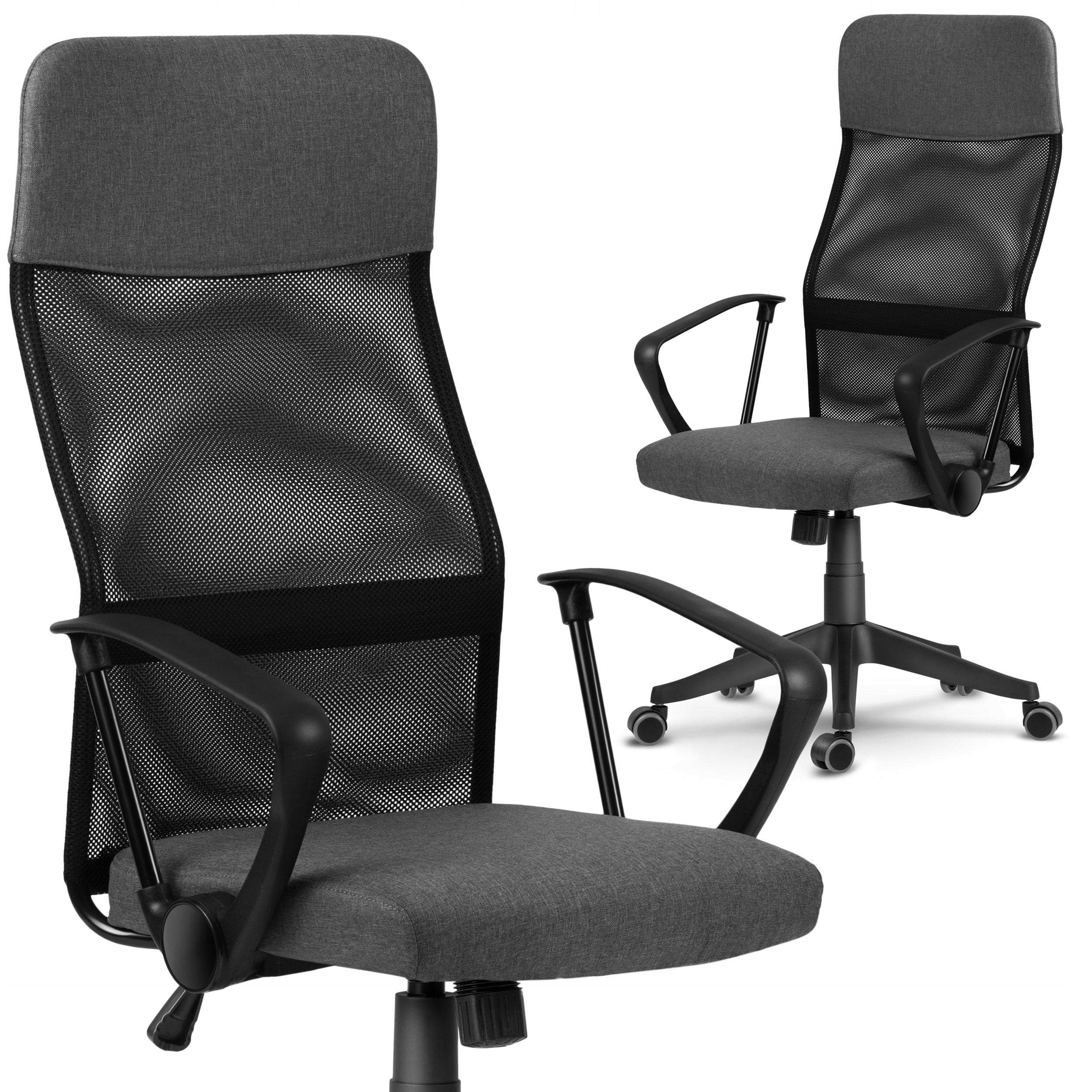 OFFICE SWIVEL CHAIR ADJUSTABLE ERGONOMIC FABRIC OFFICE CHAIR
