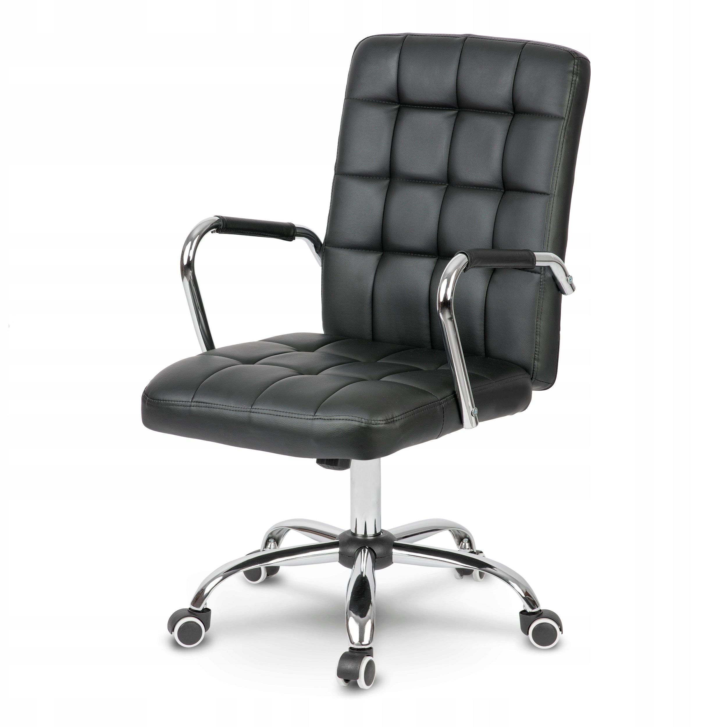 OFFICE SWIVEL CHAIR ADJUSTABLE FOR DESK OFFICE SWIVEL CHAIR BLACK Manufacturer code 2430
