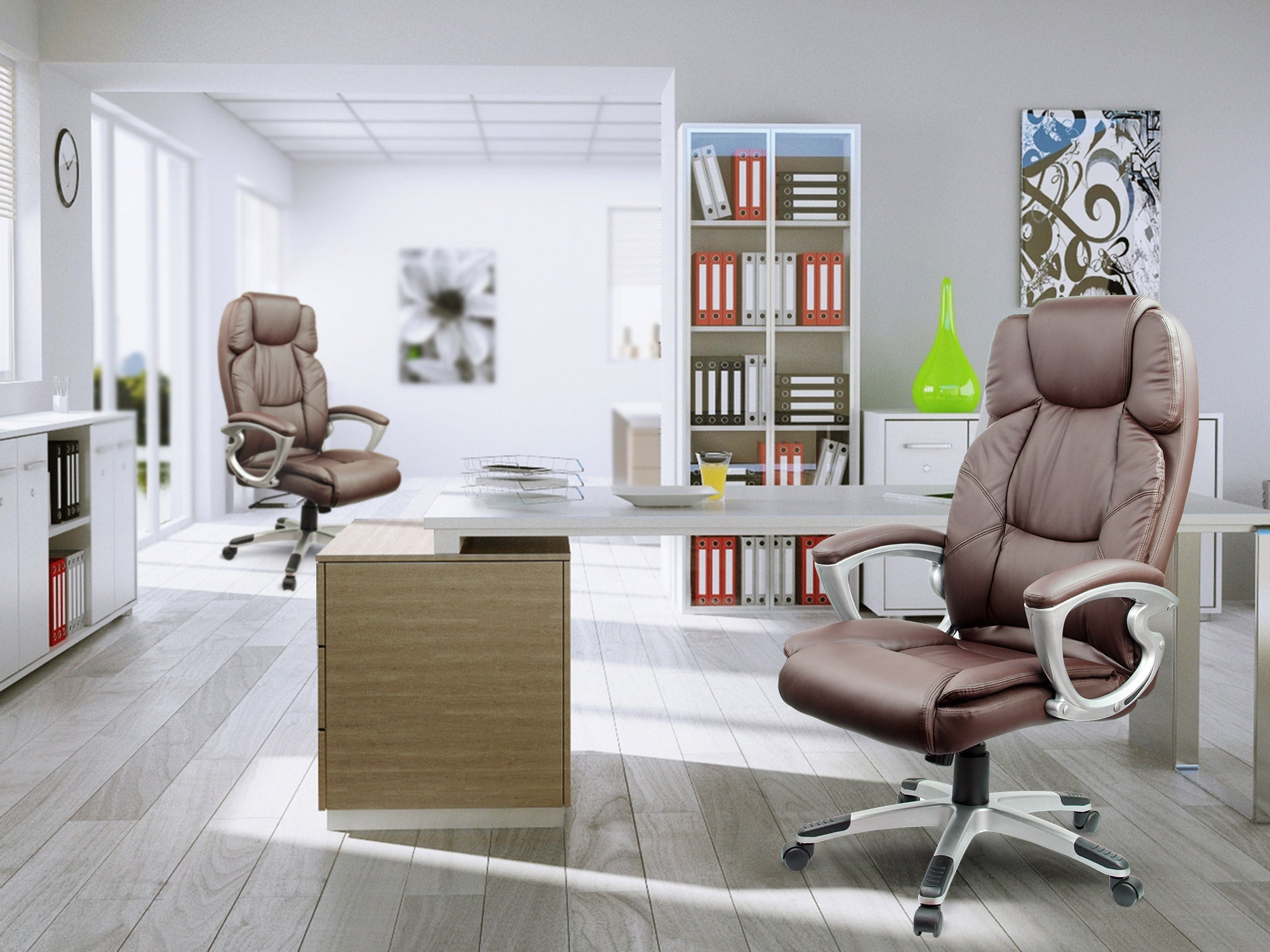 OFFICE SWIVEL CHAIR ERGONOMIC ADJUSTABLE SWIVEL OFFICE CHAIR Manufacturer code 2271
