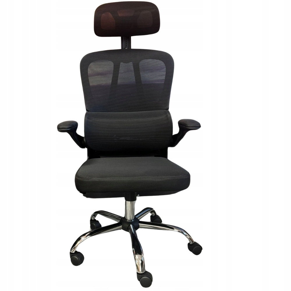 OFFICE SWIVEL CHAIR ERGONOMIC BLACK PRESTIGE PREMIUM COMFORTABLE DURABLE Packaging status original
