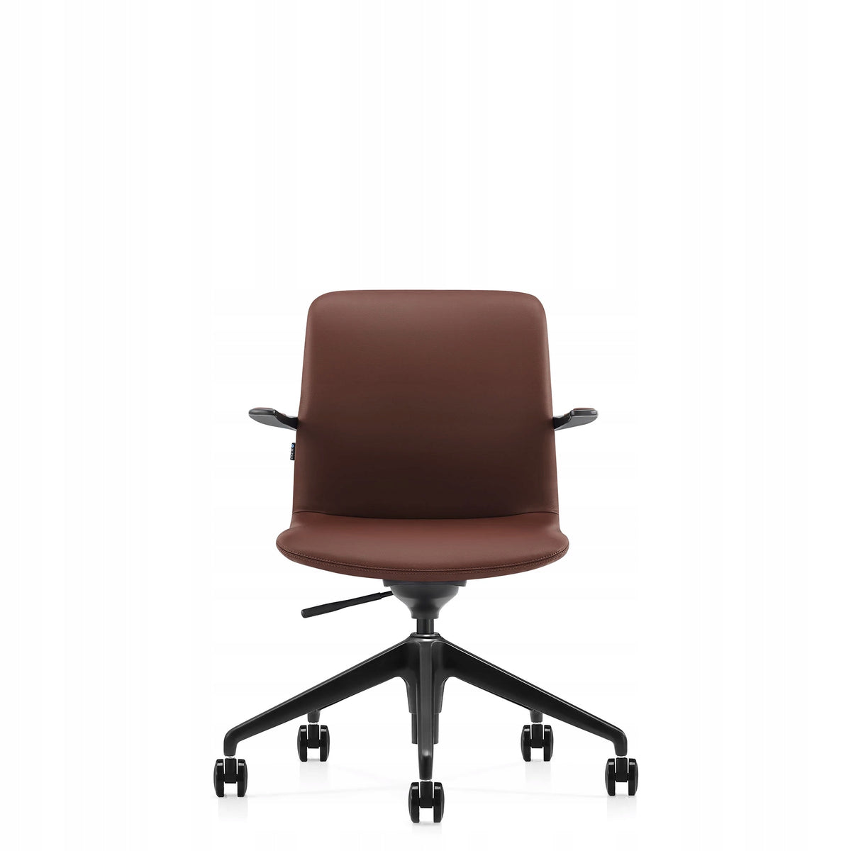 OFFICE SWIVEL CHAIR LUXO BROWN LEATHER CHAIR FOR OFFICE EAN (GTIN) 5906970571968