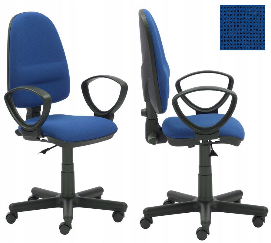 OFFICE SWIVEL CHAIR PERFECT BLACK-BLUE NS
