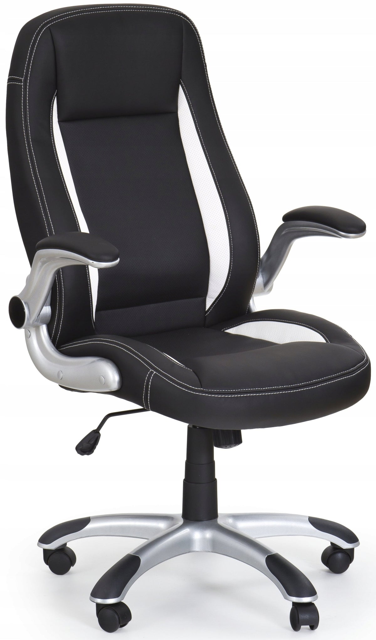 OFFICE SWIVEL CHAIR SATURN BLACK HALMAR