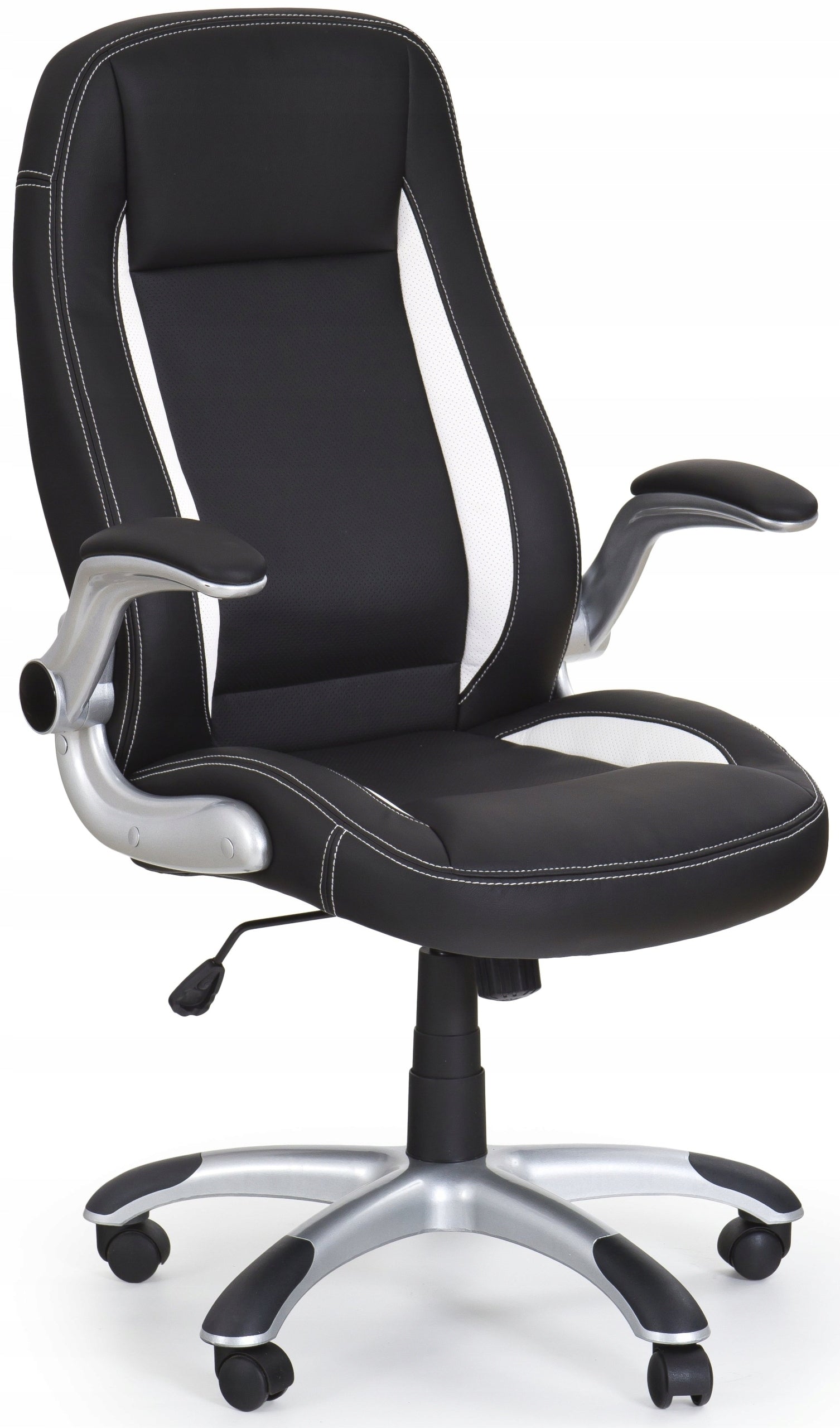 OFFICE SWIVEL CHAIR SATURN BLACK HALMAR
