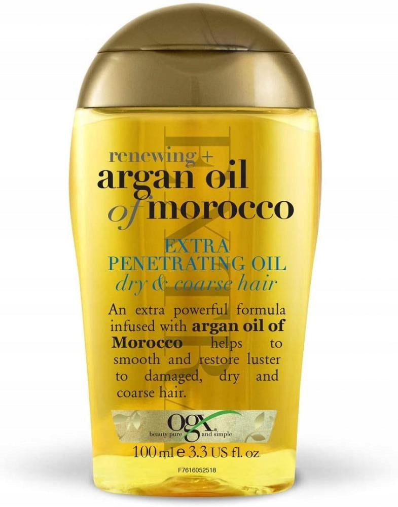 Öl für trockenes und strapaziertes Haar Ogx Argan Oil Of Morocco Extra Penetrating Hair Oil, 100 ml