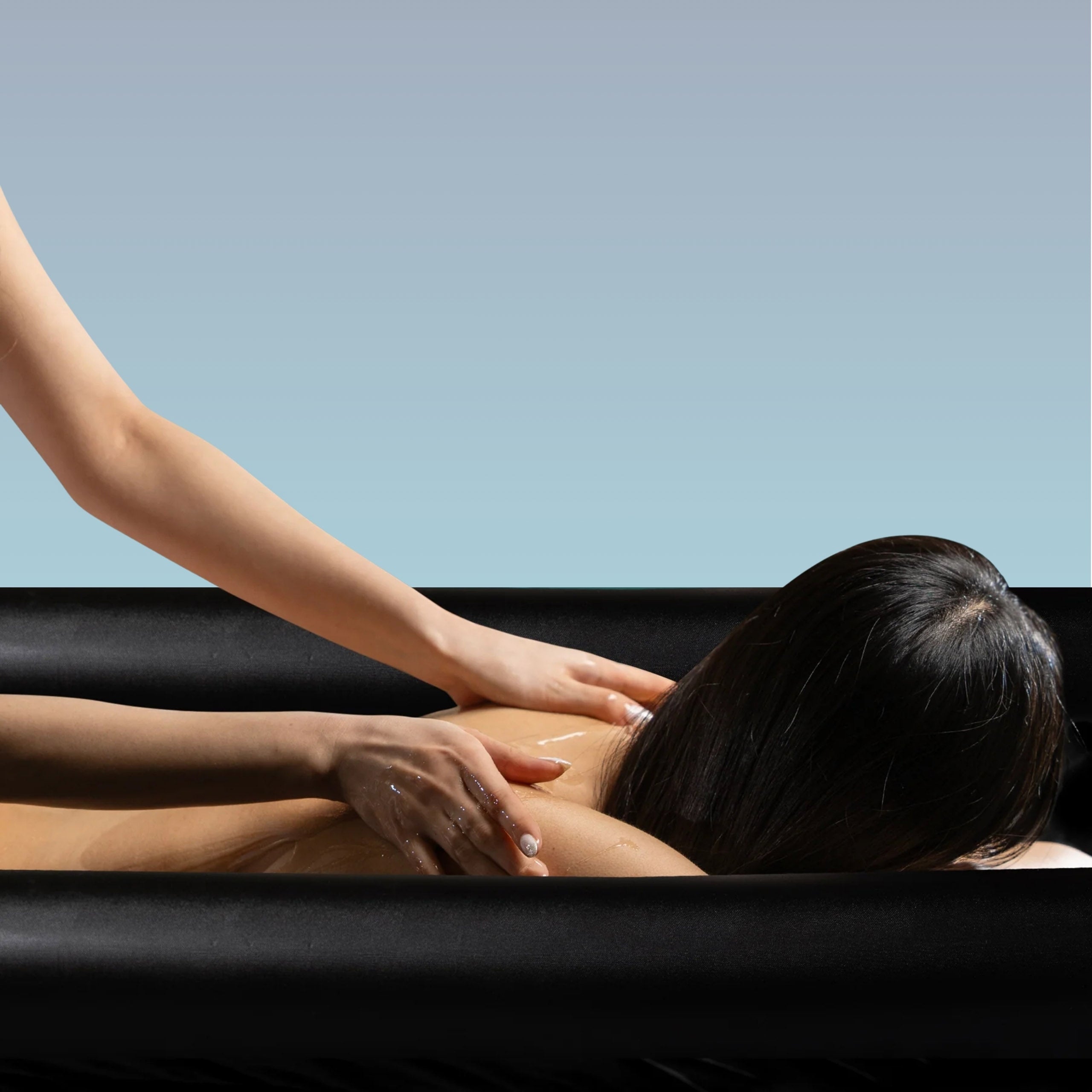 OHASHI Waterproof Mattress with Massage Handles, Durable PVC 205x156x12 Manufacturer code 9360070000357