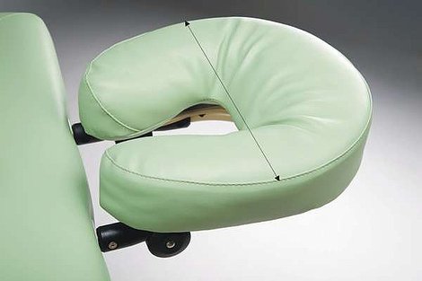 OIL-RESISTANT COVER MASSAGE TABLE HEADREST 1D PROTECTION DURABILITY GREY Color gray