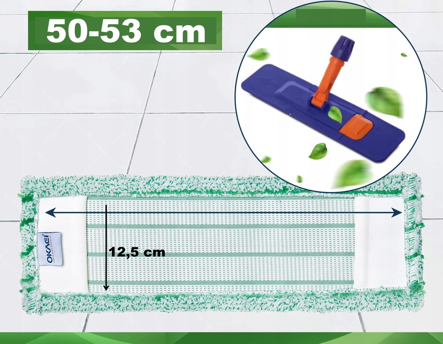 OKAEI Universal cover for mop 50 cm Packaging status original