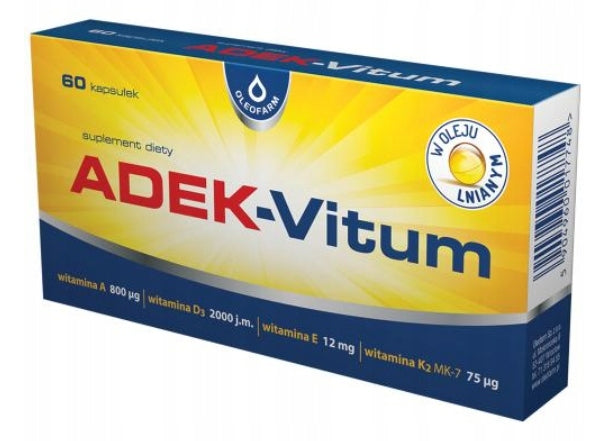 OLEOFARM ADEK-Vitum 60 capsules