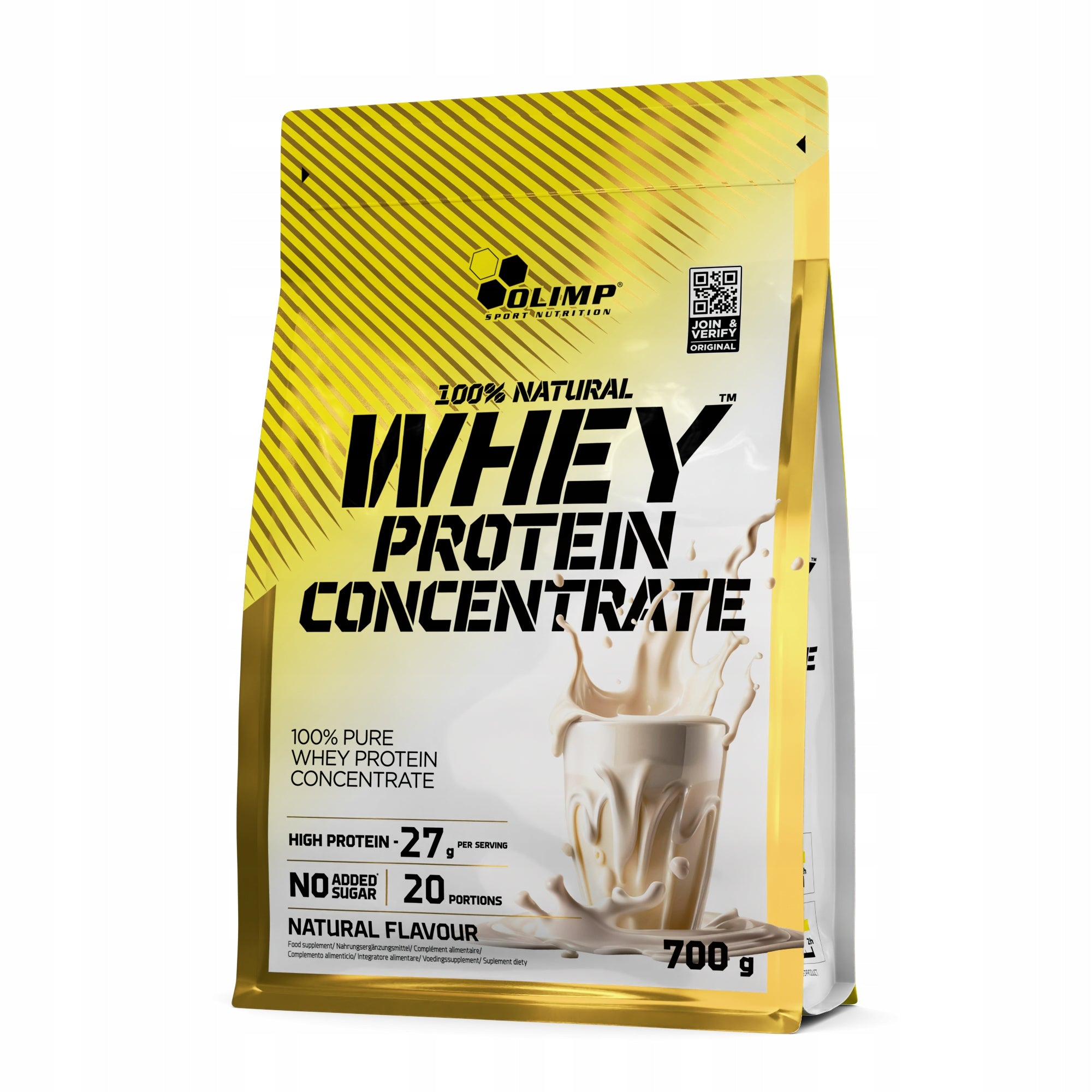 OLIMP 100% NATURAL WHEY PROTEIN CONCENTRATE 700g WPC PROTEIN NATURAL