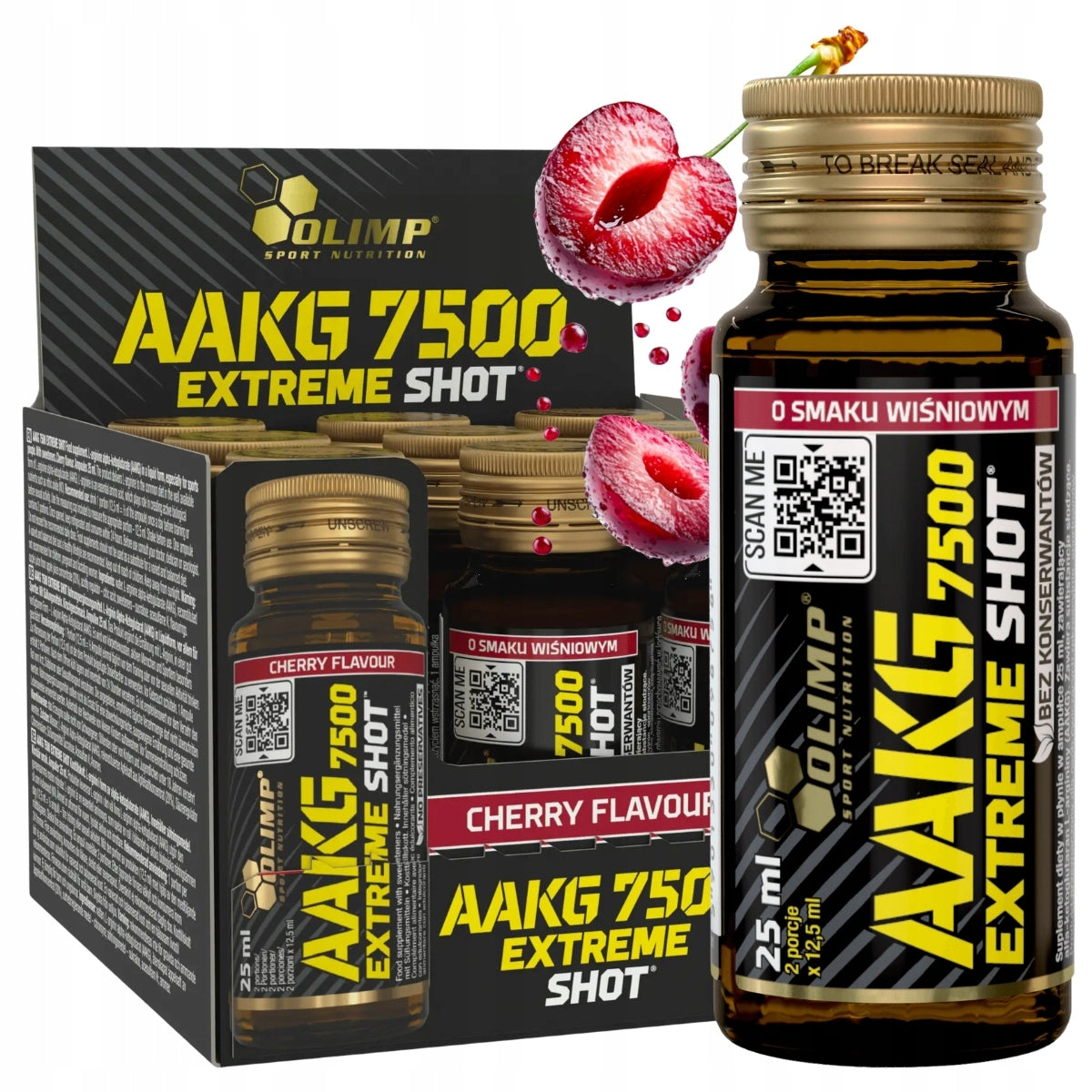 OLIMP AAKG EXTREME SHOT 25 ml POWERFUL PUMP AND POWER