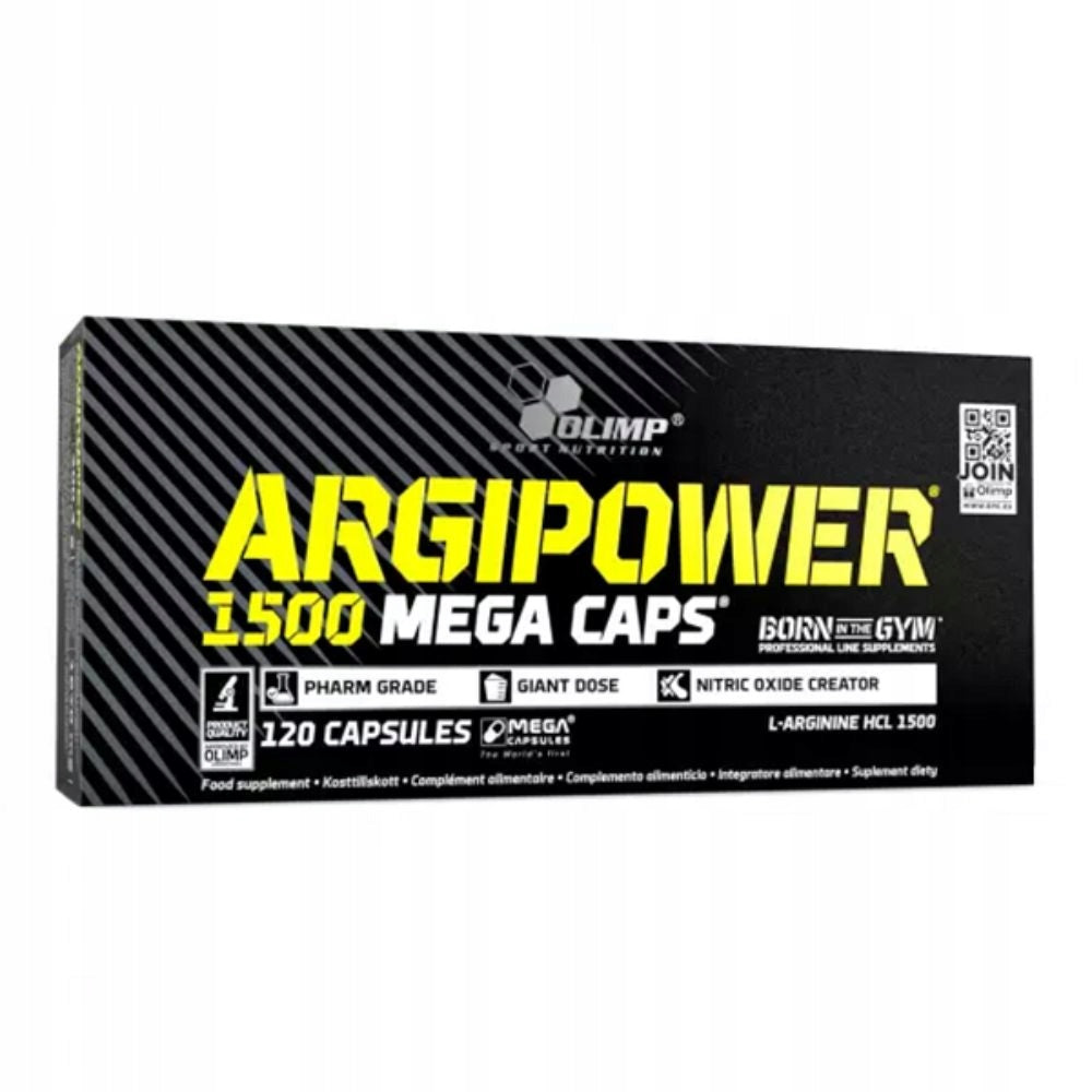 OLIMP ARGI POWER MEGA CAPS 120caps ARGININE LIBIDO STRENGTH AND ENDURANCE Expiration date at least six months from the date of purchase