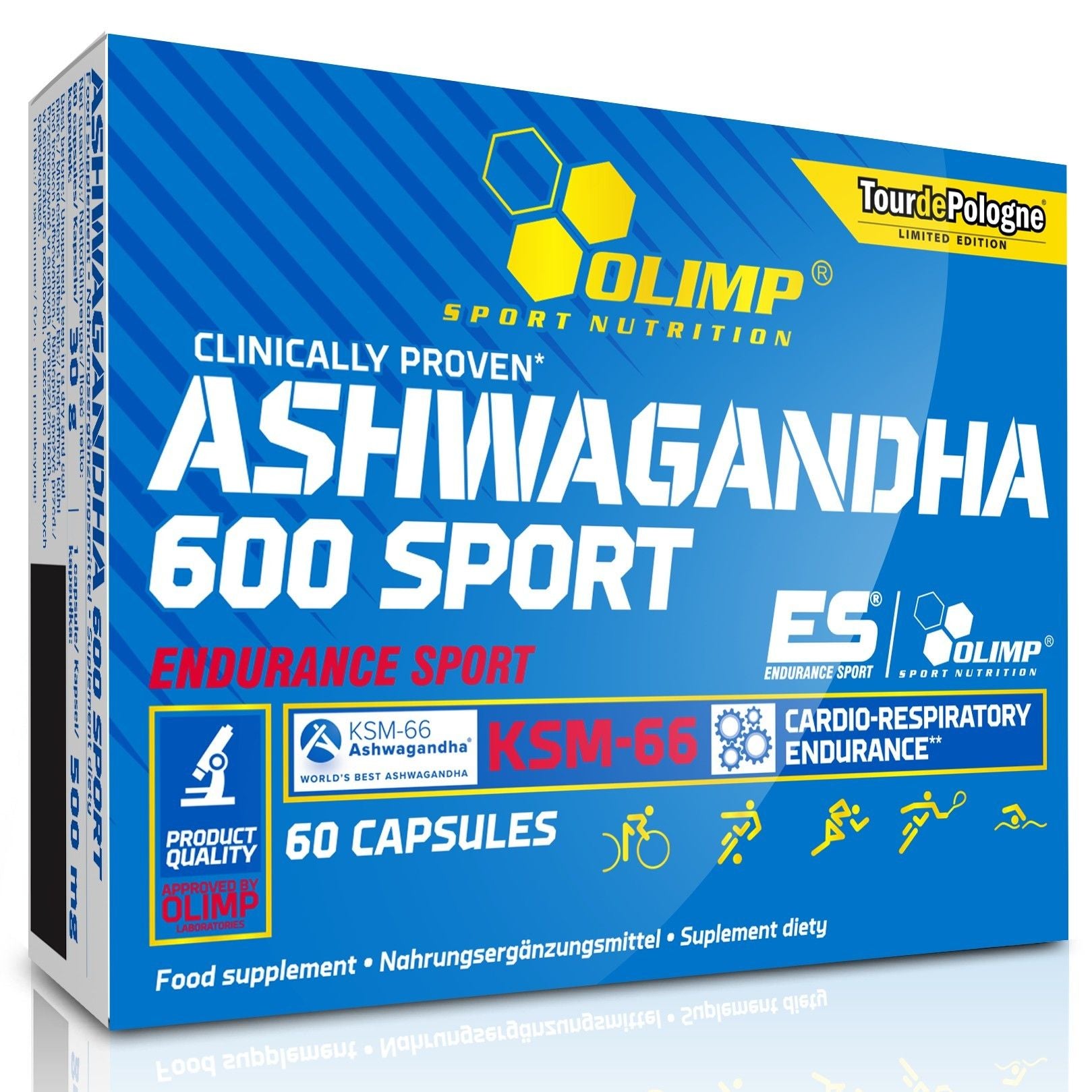OLIMP ASHWAGANDHA 200mg 60capS GINSENG INDIAN!