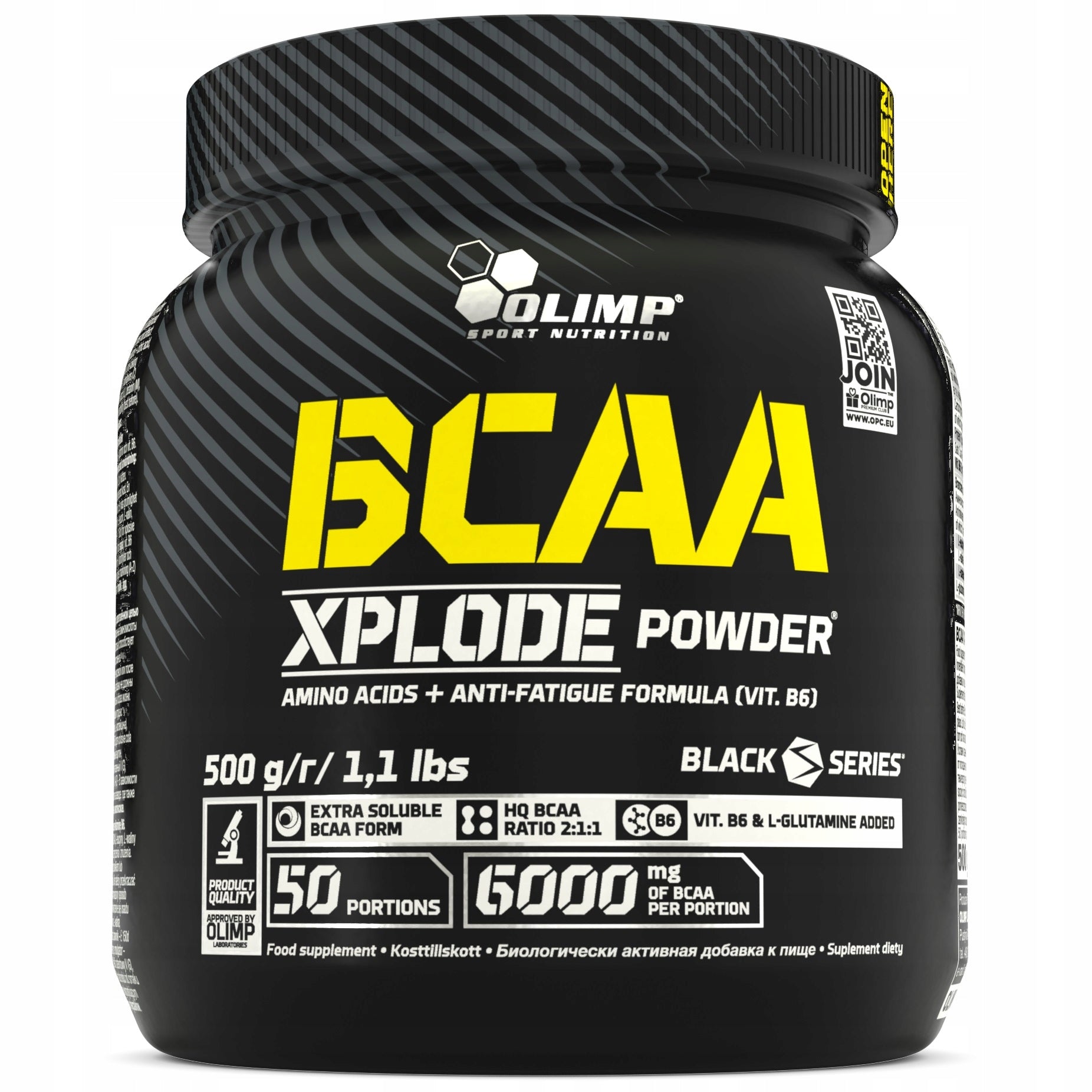 OLIMP BCAA XPLODE 500g AMINO ACIDS L-GLUTAMINE STRAWBERRY Expiration date at least six months from the date of purchase