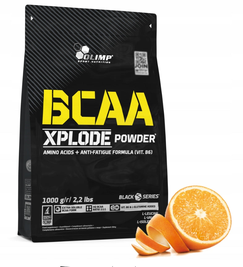 OLIMP BCAA XPLODE POWDER 1000G ORANGE AMINO ACIDS REGENERATION