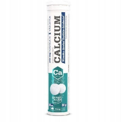 OLIMP CALCIUM 20 EFFERVESCENT TABLETS 240 MG