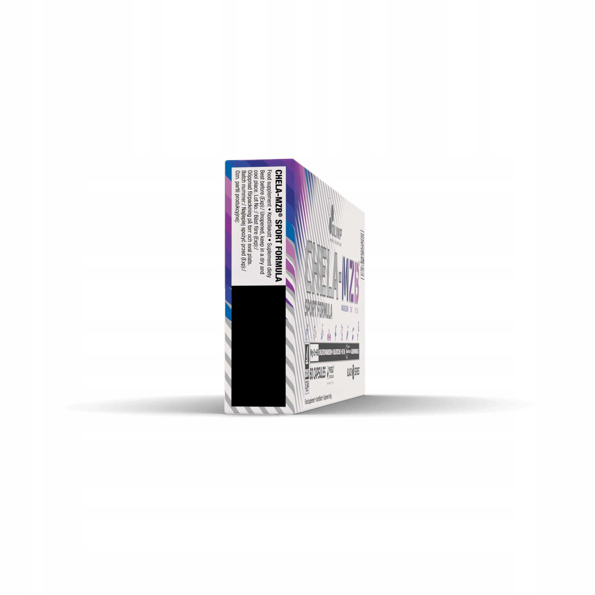 OLIMP CHELA MZB SPORT 60caps VITAMINS MINERALS MAGNESIUM ZINC B6 ZMA Form capsules
