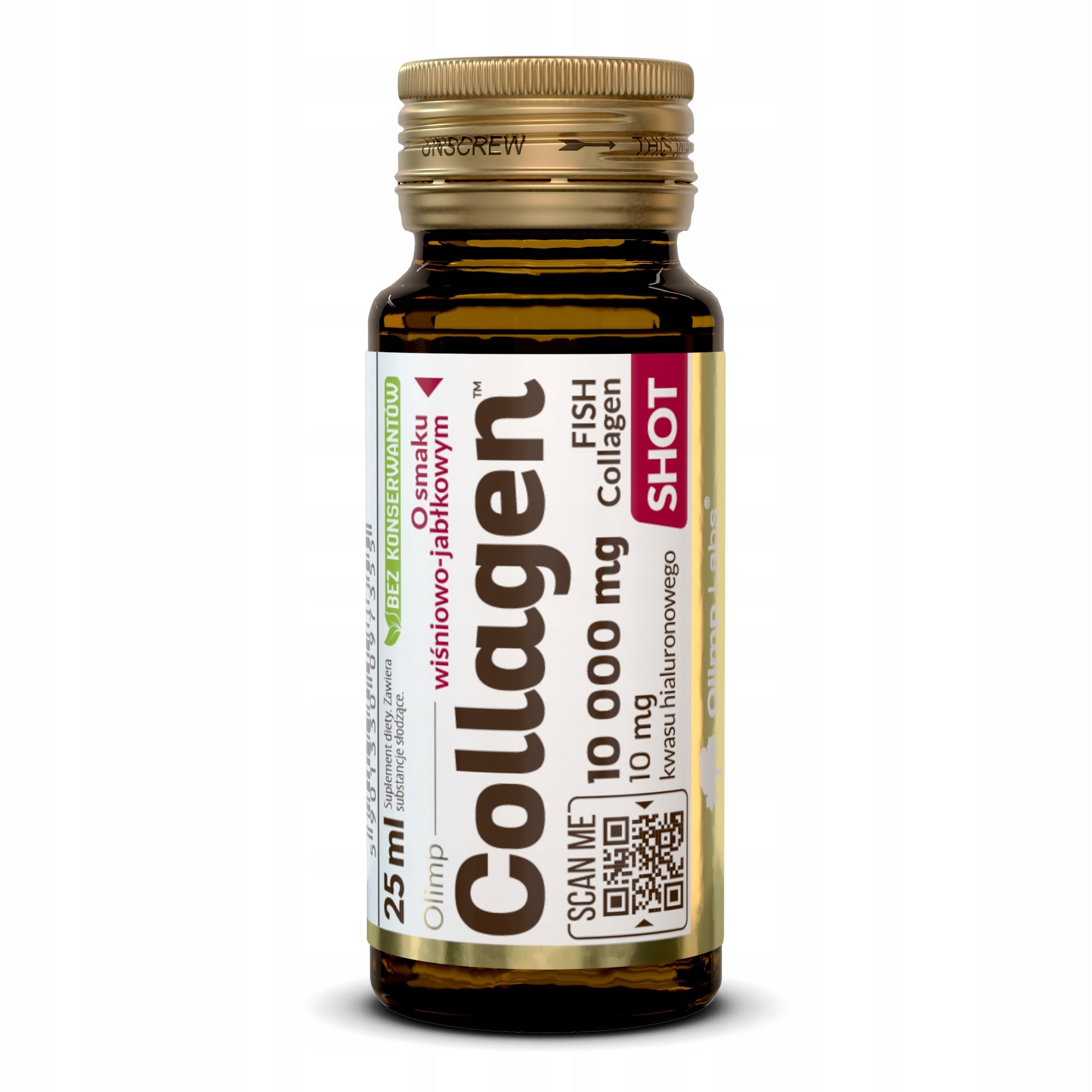 OLIMP COLLAGEN SHOT 25ml COLLAGEN 10g MARINE HEALTHY JOINTS SKIN BIOTIN