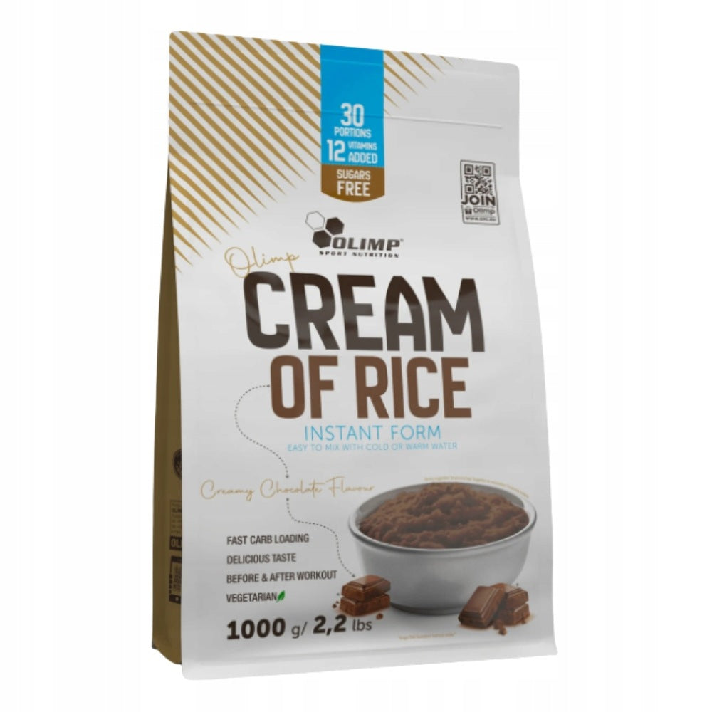 OLIMP CREAM OF RICE 1000g GRUEL RICE CARBOHYDRATES FAST MEAL BREAKFAST Expiration date at least six months from the date of purchase