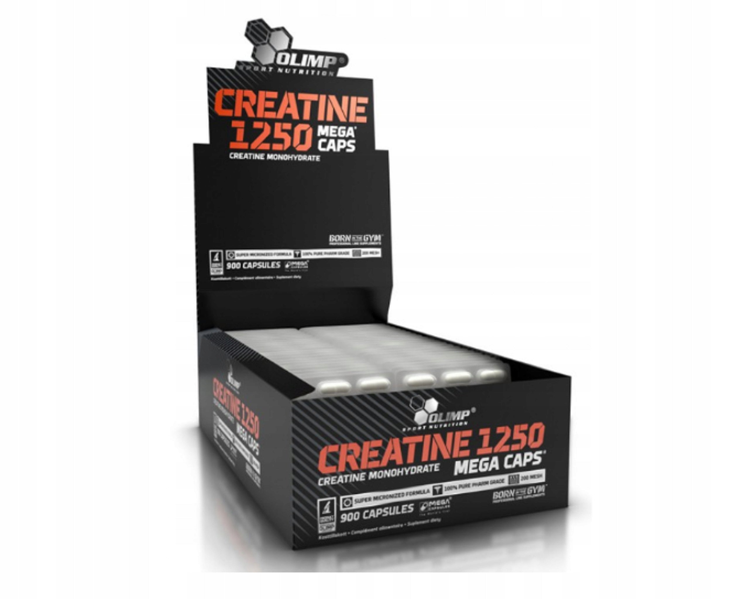 OLIMP CREATINE 1250 mg 60 kap MONOHYDRATE CREATINE STRENGTH MUSCLE ENERGY MASS
