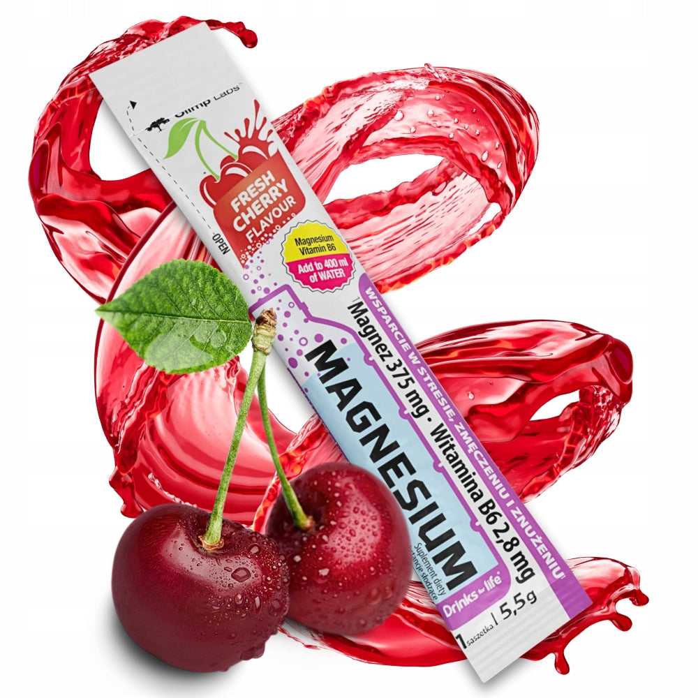 OLIMP Drinks for life Magnesium 5,5g cherry Name other
