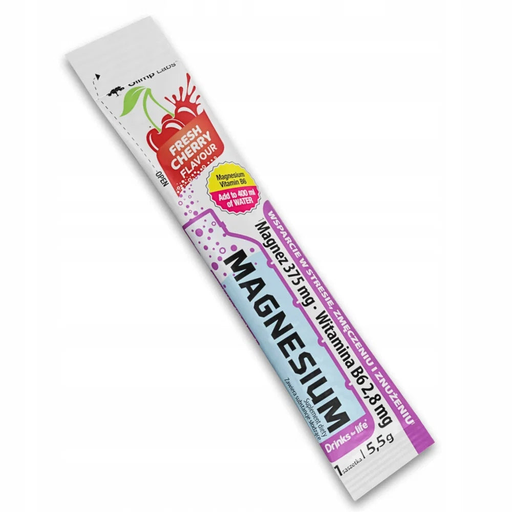 OLIMP Drinks for life Magnesium 5,5g cherry