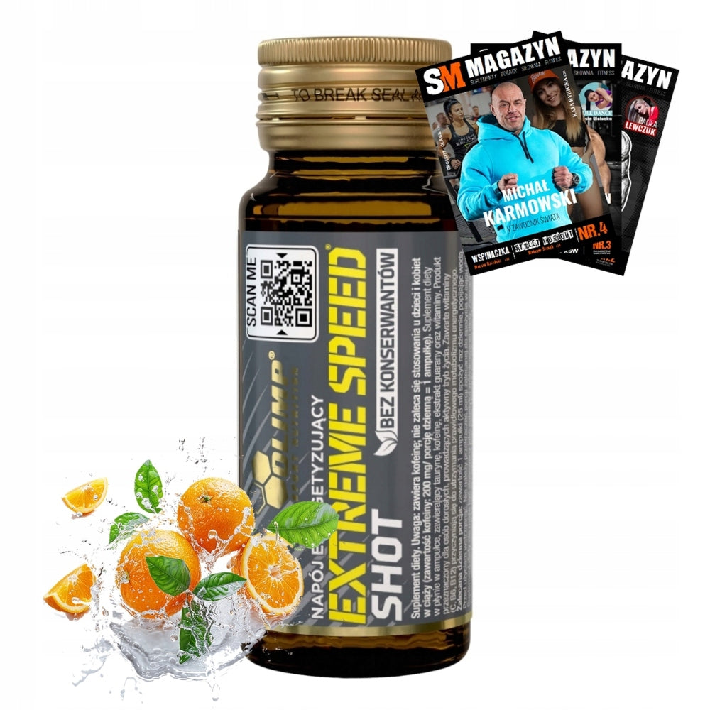 OLIMP EXTREME SPEED SHOT 25 ml – A QUICK BOOST OF ENERGY IN A GLASS AMPOULE
