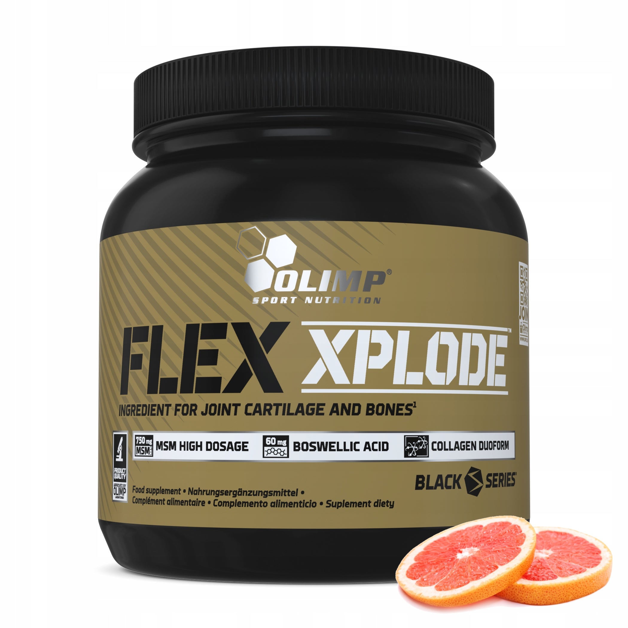 OLIMP FLEX XPLODE 504g COLLAGEN FOR JOINTS MSM COLLAEGEN MAGNESIUM TASTE GRAPEFRUIT