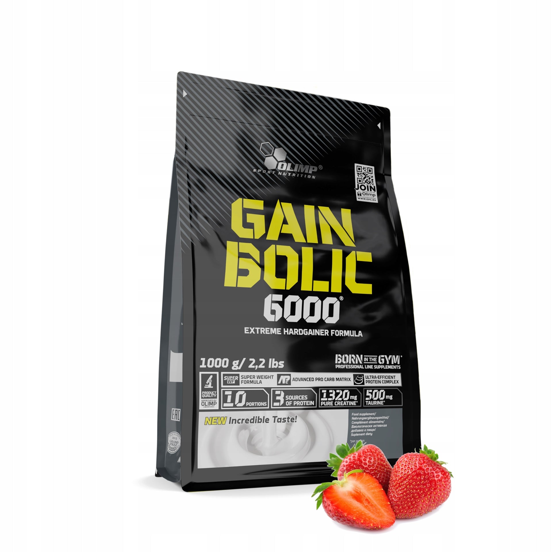 OLIMP GAIN BOLIC 6000 1kg PROTEIN CARBOHYDRATE MASS