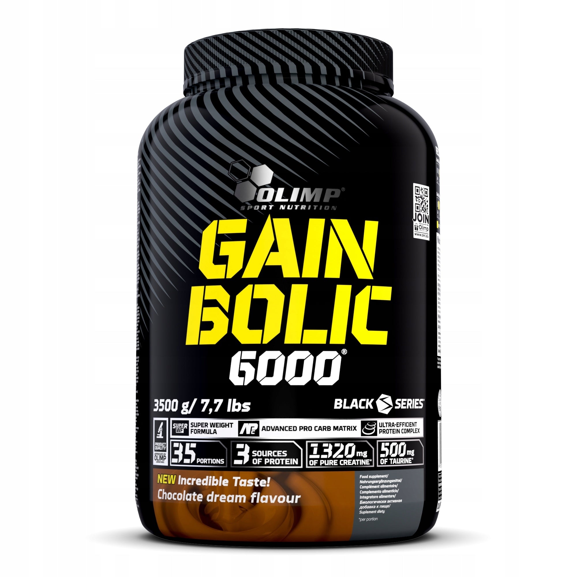 OLIMP GAIN BOLIC 6000 3,5KG PROTEIN WPC WHEY GAINER MASS BULK FLAVOR CHOCOLATE EAN (GTIN) 5901330052828