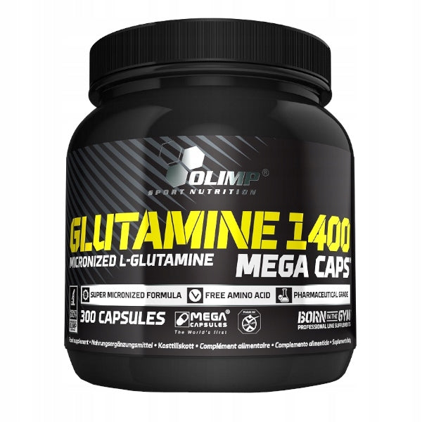 OLIMP GLUTAMINE 1400 MEGA CAPS 300 kaps GLUTAMINE