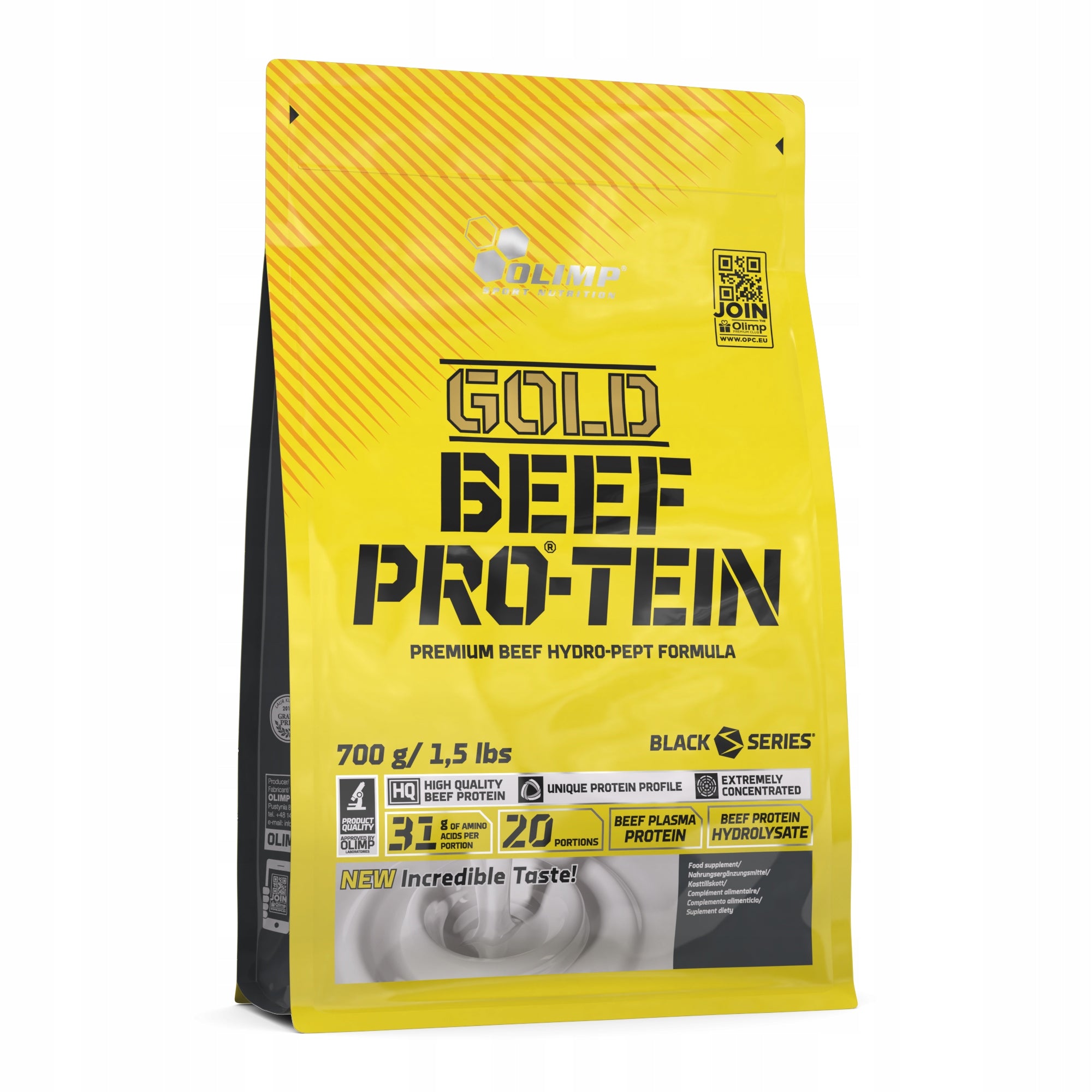 OLIMP GOLD BEEF PROTEIN 700g PROTEIN WITHOUT LACTOSE WHEY