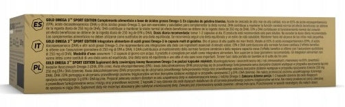 OLIMP GOLD OMEGA 3 65% SPORT EDITION 33% EPA 22 %DHA + VITAMIN E 120 CAPS. Brand Olimp