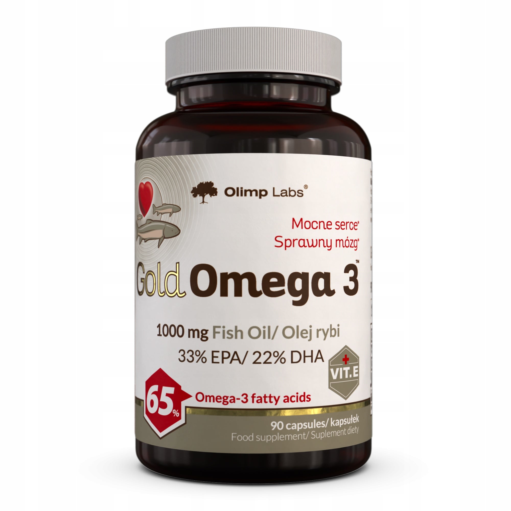 OLIMP GOLD OMEGA 3 90caps EPA DHA HEALTHY HEART Manufacturer code 5901330096013
