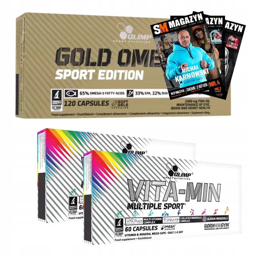 OLIMP GOLD OMEGA 3 + OLIMP VITA-MIN MULTIPLE 240 caps