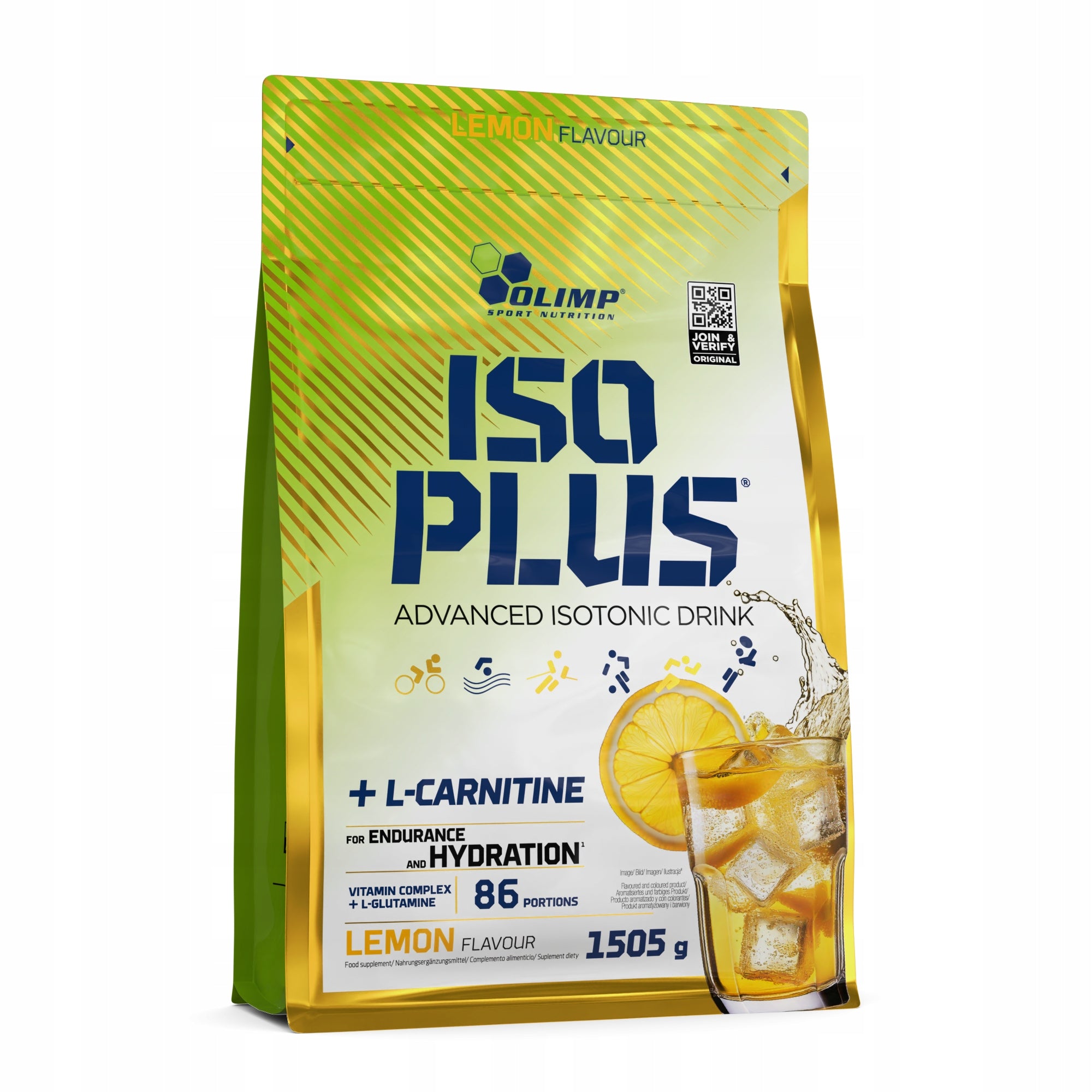 OLIMP ISO PLUS 1505g ISOTONIC ELECTROLYTE MAGNESIUM POTASSIUM ISOTONIC DRINK