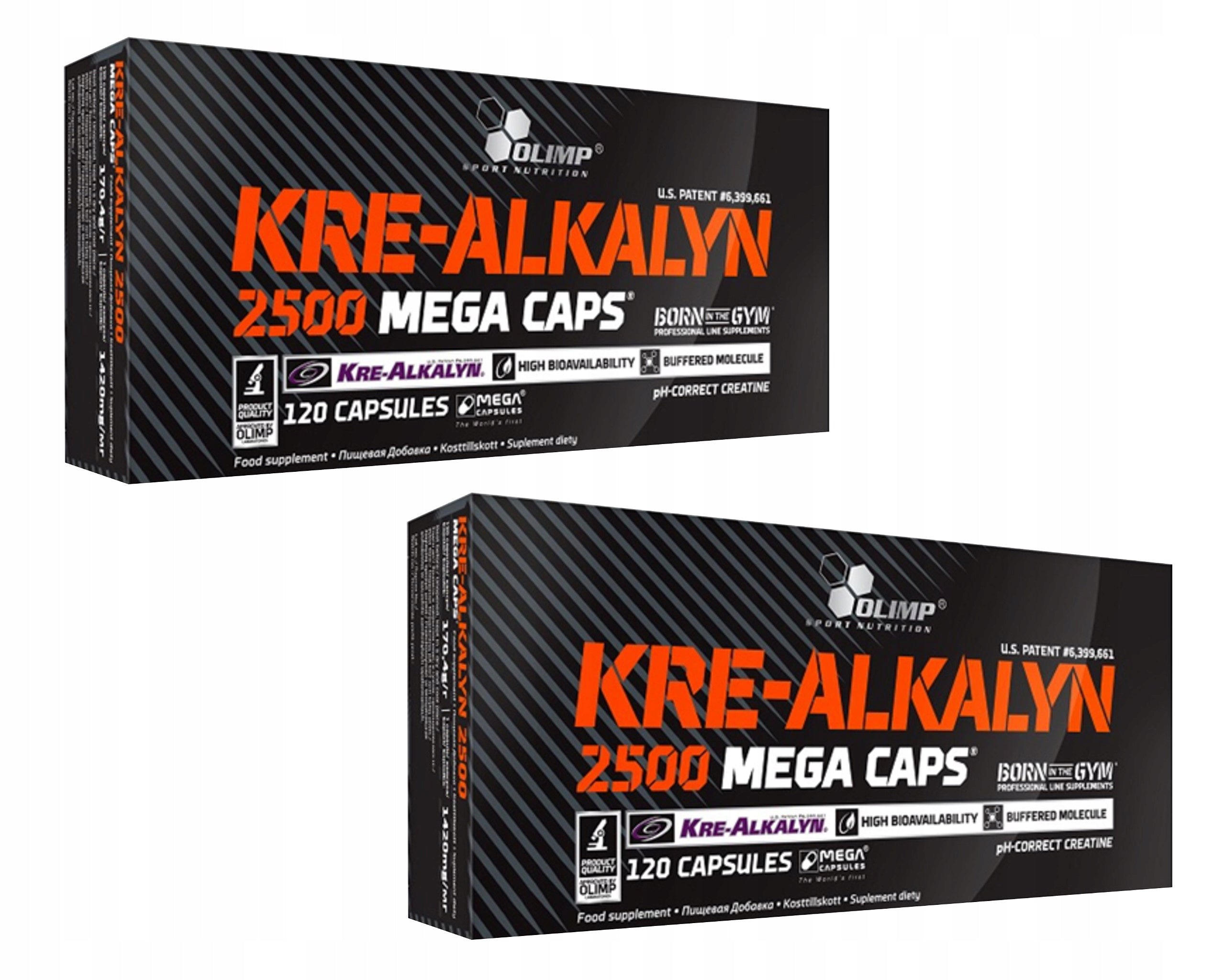 OLIMP KRE ALKALYN 2500 240 kaps. BUFFERED CREATINE STRENGTH ATP