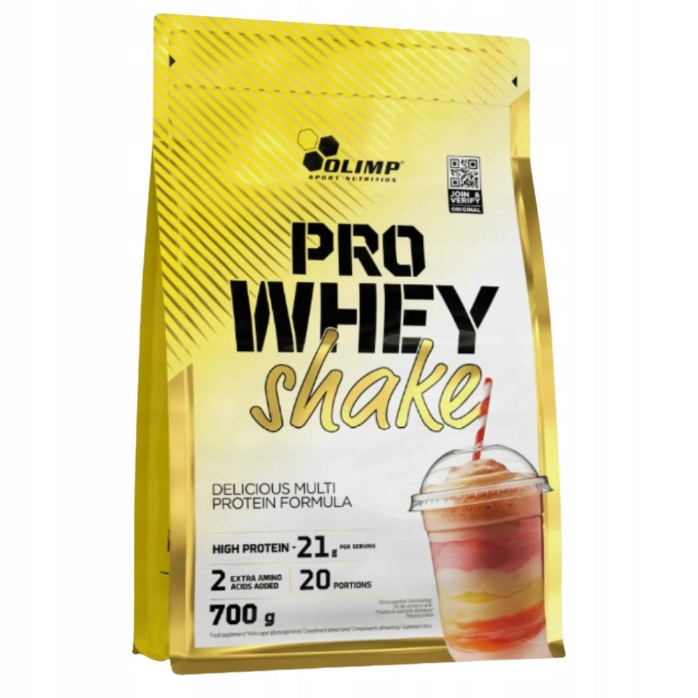 OLIMP PRO WHEY SHAKE 700 g PROTEIN ECONO SCULPTURE BONE MASS Expiration date at least six months from the date of purchase