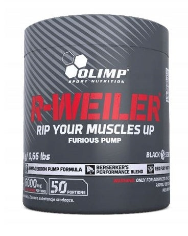 OLIMP R-WEILER 300G ORANGE CITRULLINE PRE-WORKOUT MUSCLE PUMP