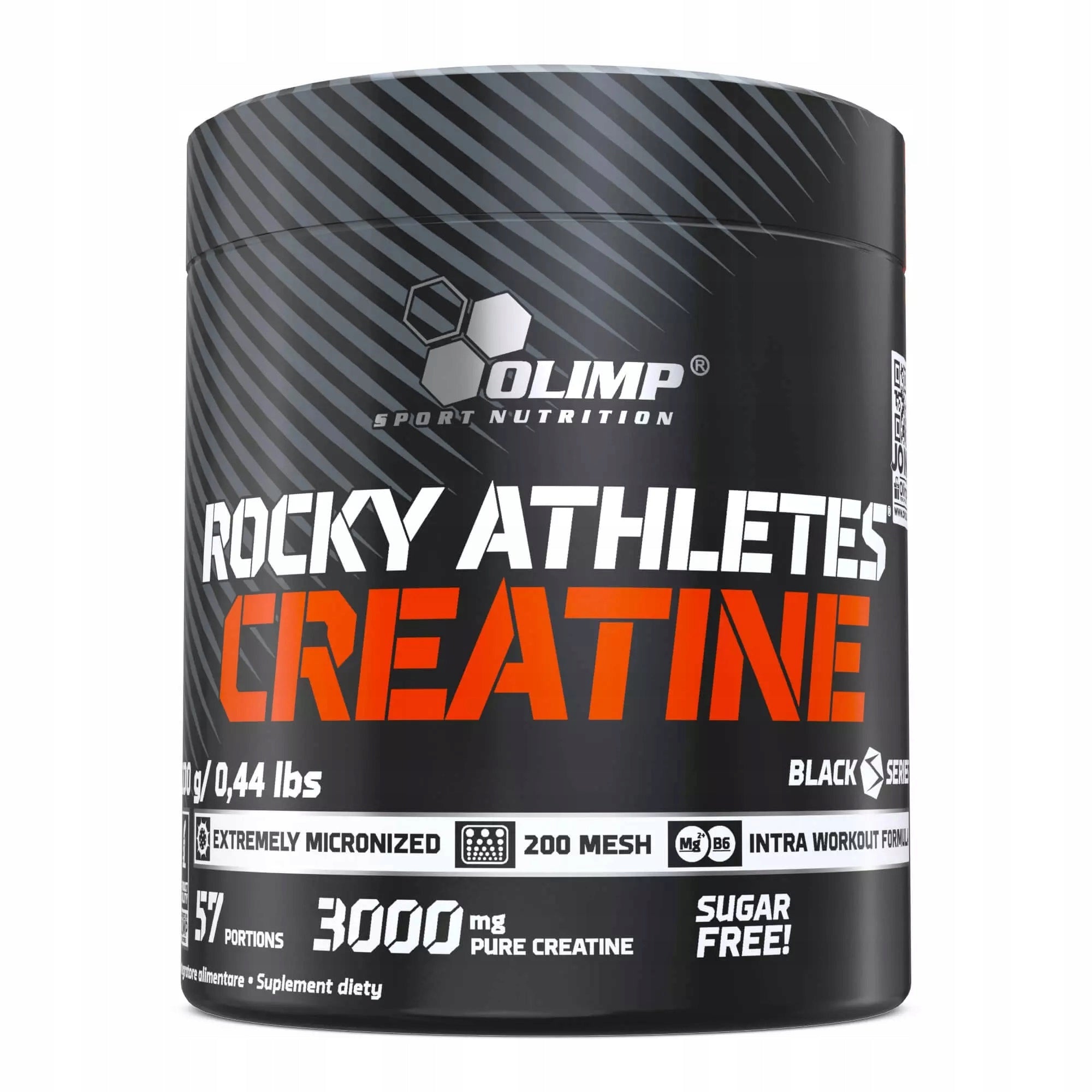 OLIMP Rocky Athletes Creatine 200 g CREATINE MONOHYDRATE VITAMIN MAGNESIUM EAN (GTIN) 5901330050190
