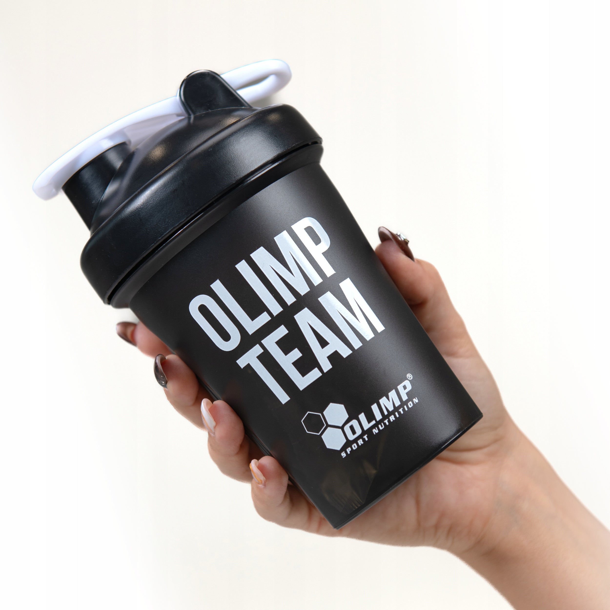 OLIMP SHAKER 400ml WATER BOTTLE PROTEIN SHAKER FOR NUTRIENTS EAN (GTIN) 5907677730702
