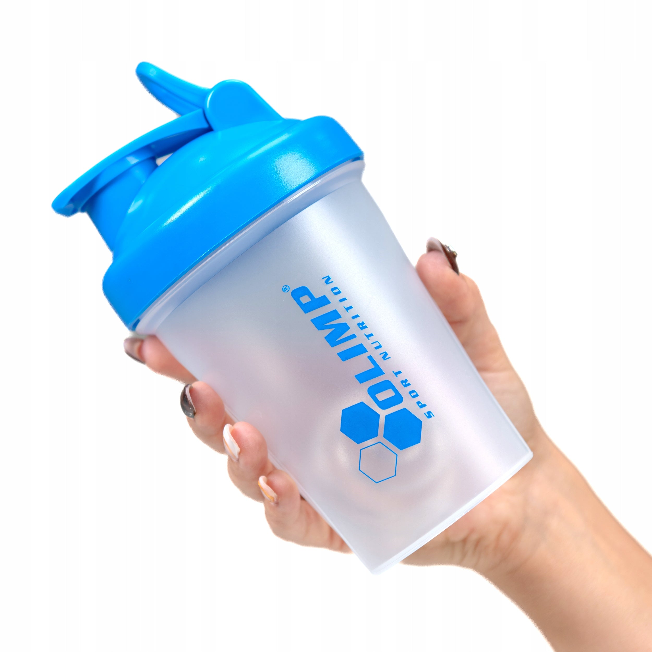 OLIMP SHAKER 400ml WATER BOTTLE PROTEIN SHAKER FOR NUTRIENTS Packaging status original