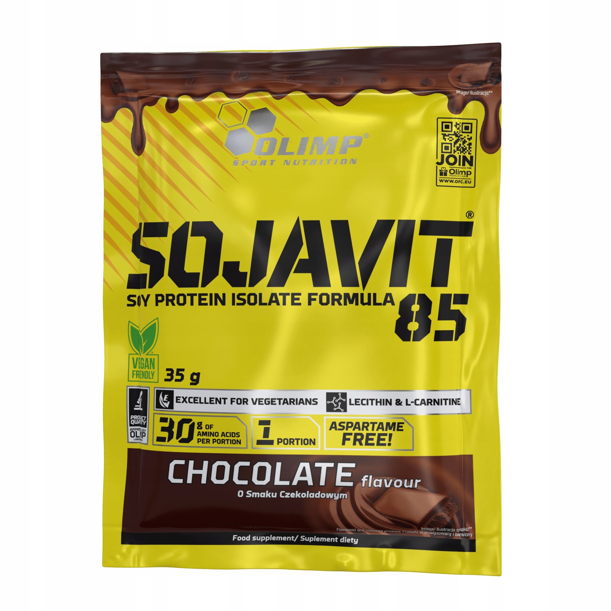 OLIMP SOJAVIT 85 35g WHEY PROTEIN WPC WPI ISOLATE