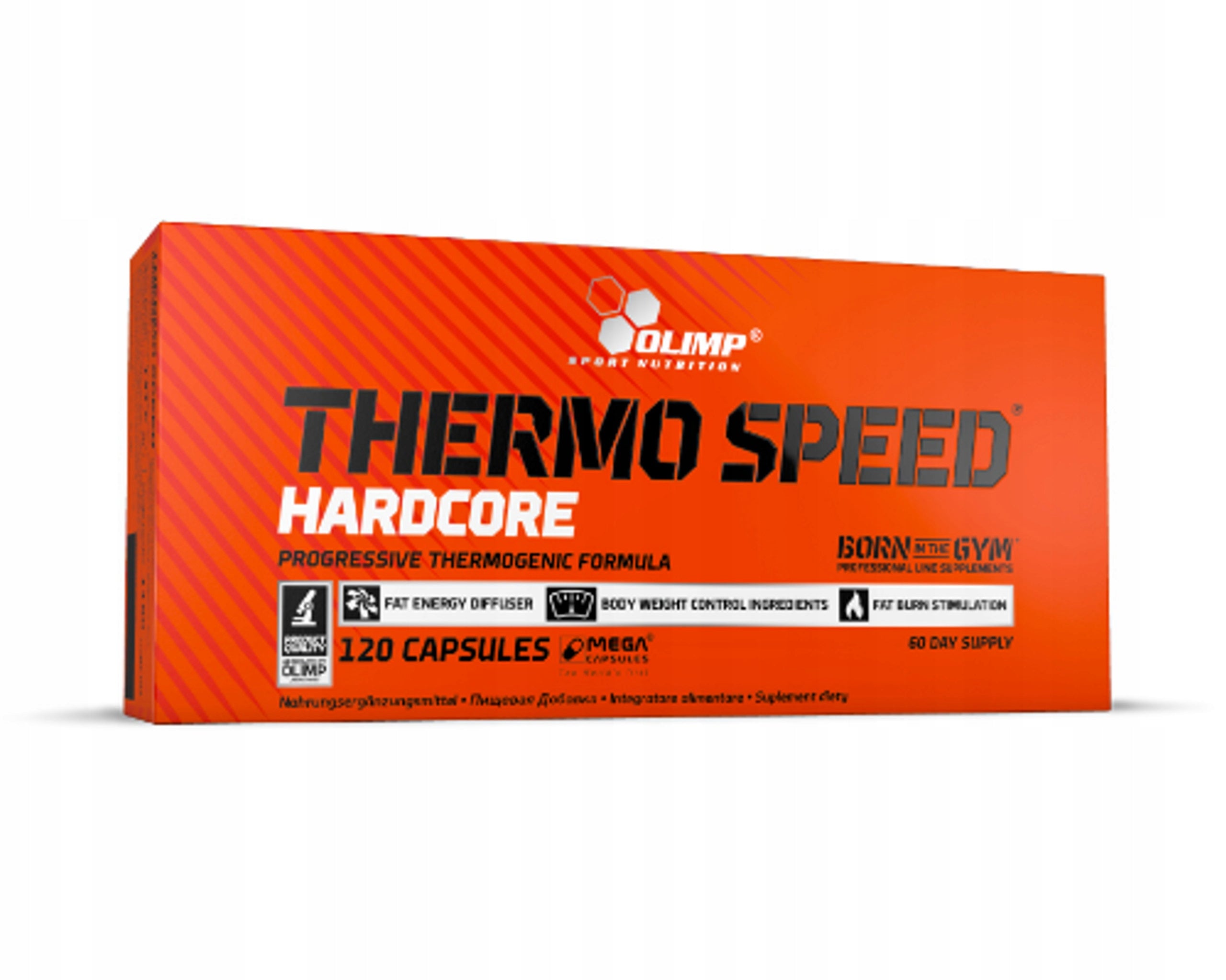OLIMP THERMO SPEED HARDCORE 120k FAT BURNER SLIMMING ENERGY DIET