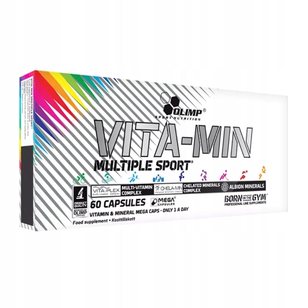 OLIMP VITA MIN 2x60 caps MULTIPLE SPORT VITAMINS 120 kaps VITALITY Manufacturer code 8328411