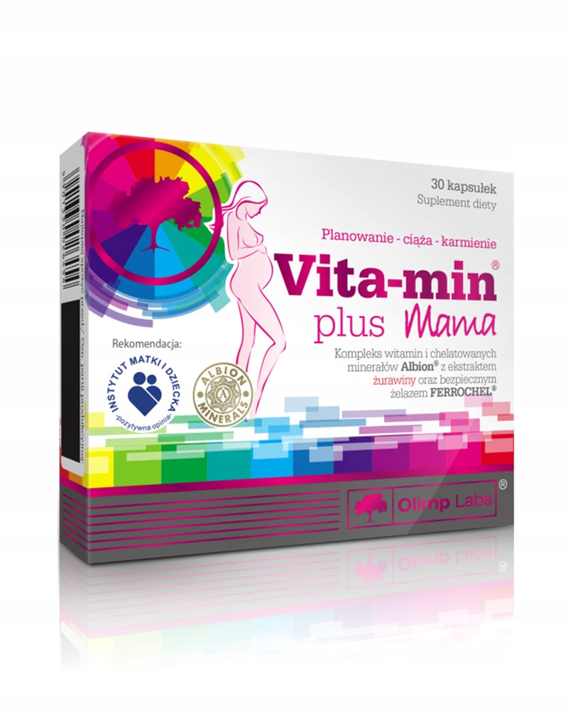 OLIMP VITA-MIN PLUS MOM 30 CAPSULES Brand Olimp