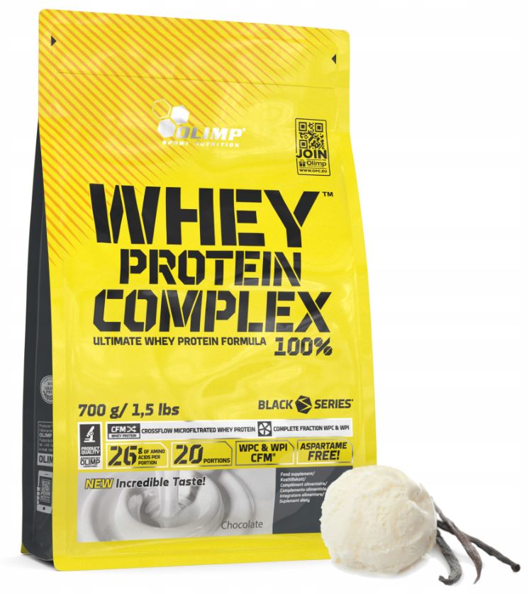 OLIMP WHEY PRO COMPLEX 700 G VANILIA ICE PROTEIN SUPPLEMENT WPC WPI MASS