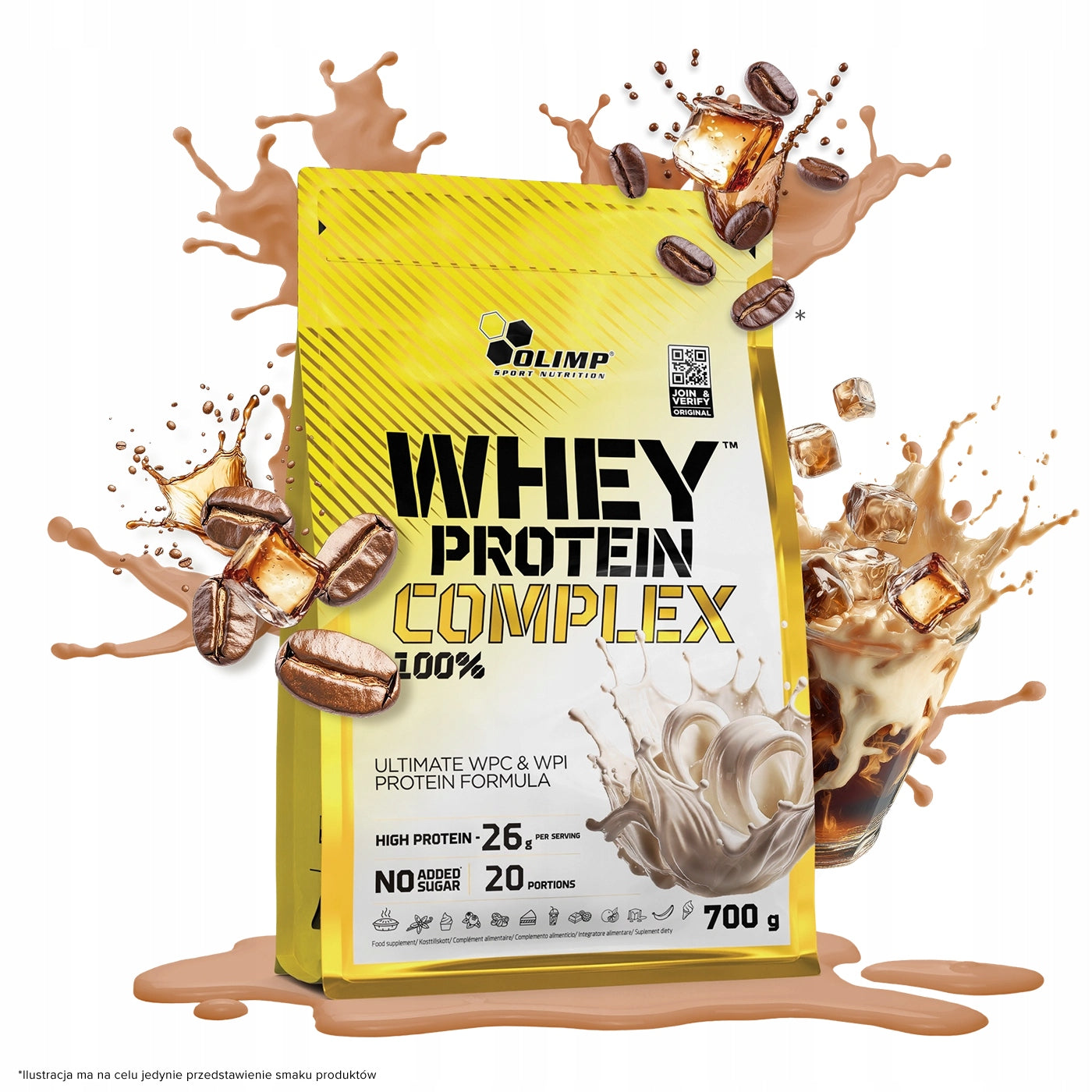 OLIMP WHEY PROTEIN COMPLEX 100% 700g WHITE SCULPTURE