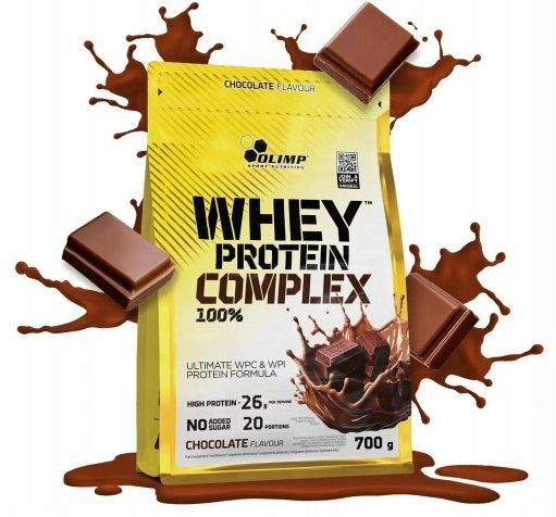 OLIMP WHEY PROTEIN COMPLEX 100% WHEY ISOLATE WPC CHOCOLATE MASS WPI 700G