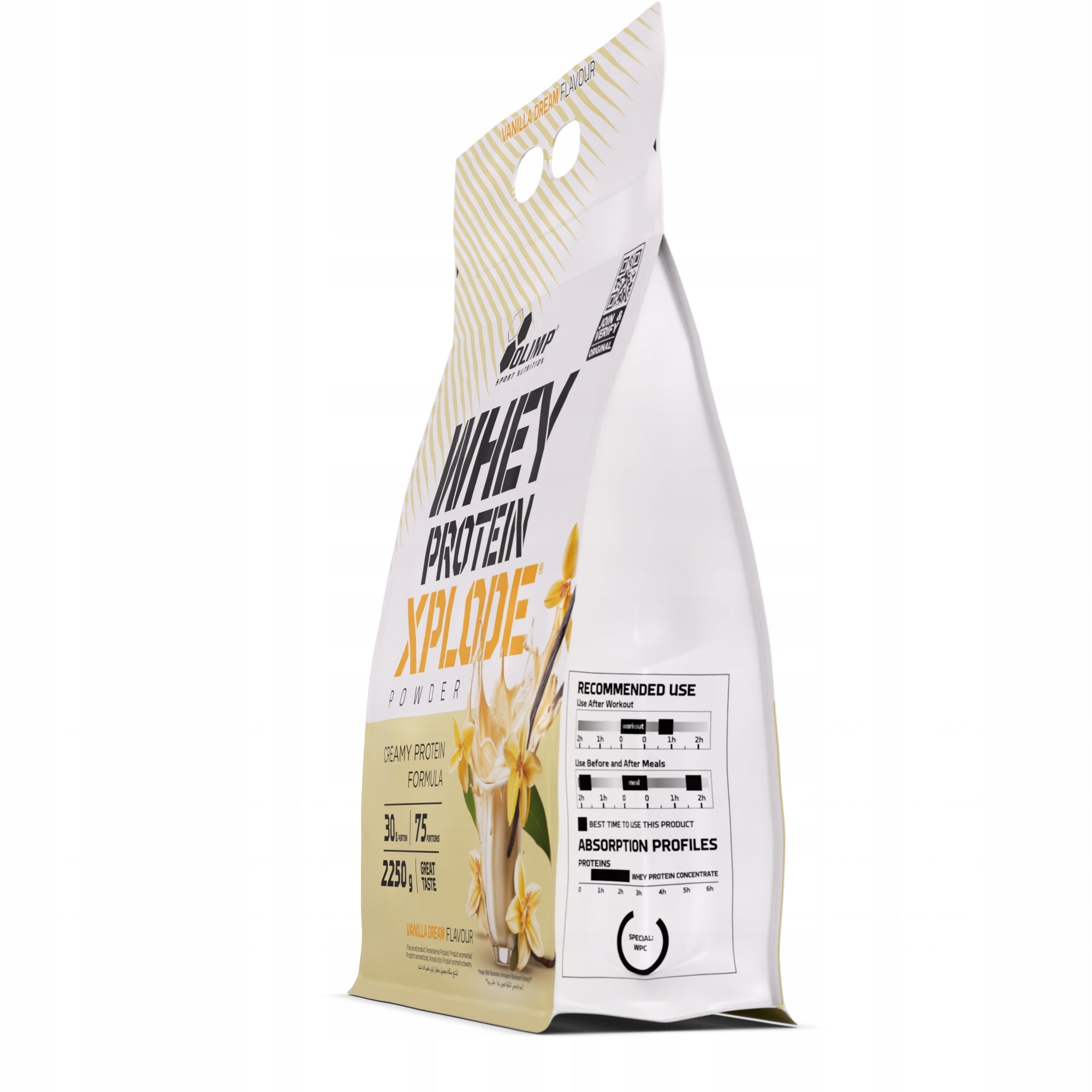 OLIMP WHEY PROTEIN XPLODE POWDER 2250g PROTEIN SUPPLEMENT WPC WHEY PROTEIN Packaging status original